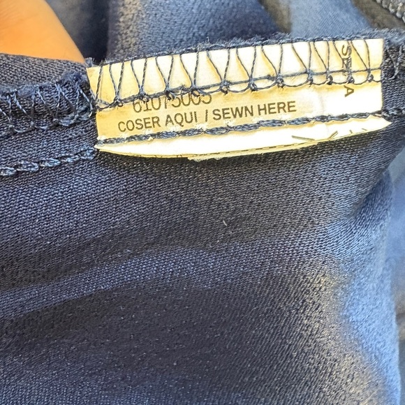 Mango Royal Blue Flared V-neck Short flutter sleeve Knee-length Dress size Small - Picture 5 of 8